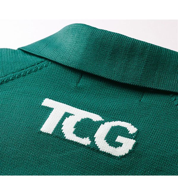 「＜トランスコンチネンツゴルフ＞軽量ドライタッチ衿付セーター（メンズニット・セーター）」｜詳細画像