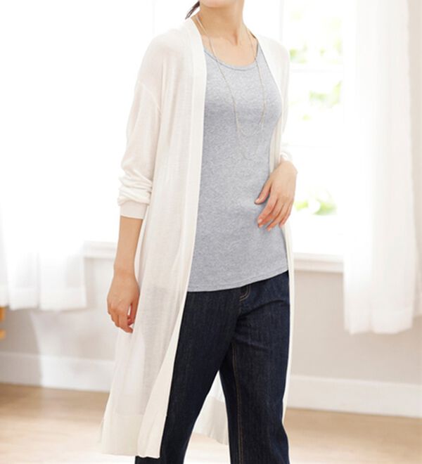 LAVIENNE（ラヴィエンヌ）の「下着に見えない！綿１００％アースカラータンク（肌着・インナーウェア）」｜詳細画像