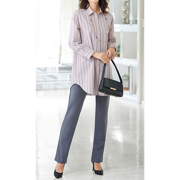 BELLUNA（ベルーナ）の「日本製伸びて暖かハイテンションパンツ（フルレングスパンツ）」｜詳細画像