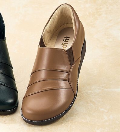 ルフラン（ルフラン）の「＜メディフィット＞５Ｅ切替デザインスリッポン（スリッポン）」