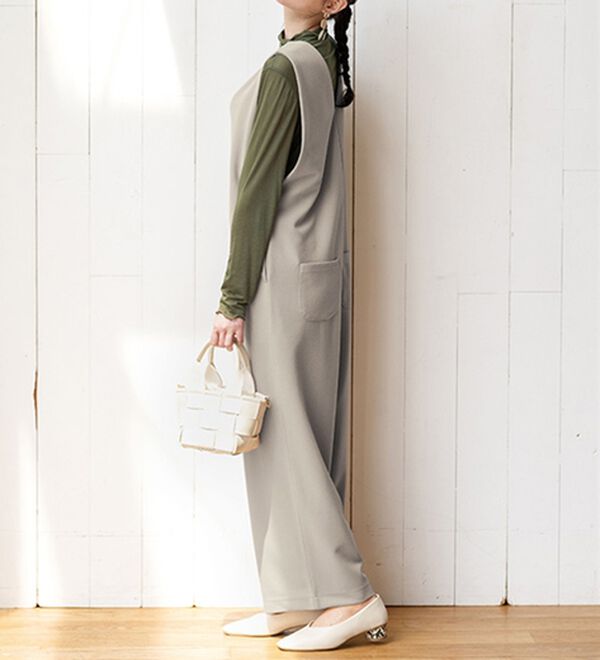 RANAN（ラナン）の「シアーハイネックプルオーバー（カットソー）」｜詳細画像