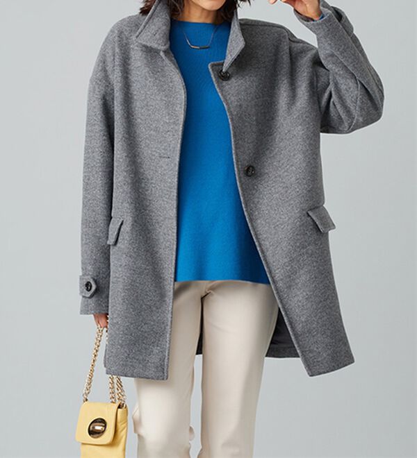 BELLUNA（ベルーナ）の「もちもち袖ボタンニットプルオーバー（ニット・セーター）」｜詳細画像