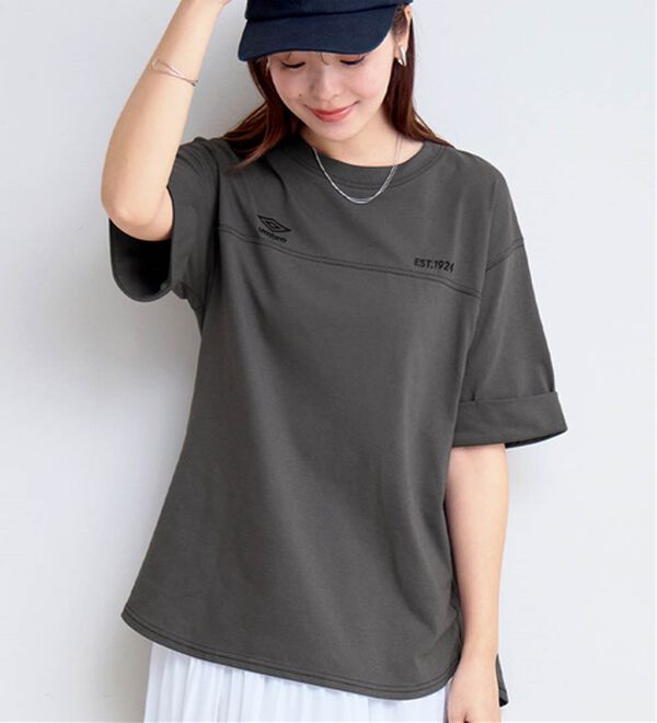 Viola e Viola（ヴィオラ エ ヴィオラ）の「【アンブロ】ビッグシルエットＴシャツ（Tシャツ）」｜詳細画像