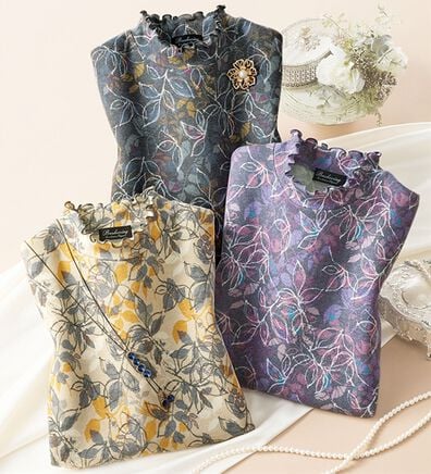 ルフラン（ルフラン）の「【３色組】日本製ロイヤルサーモ（Ｒ）プルオーバー＜好実～このみ～＞（カットソー）」