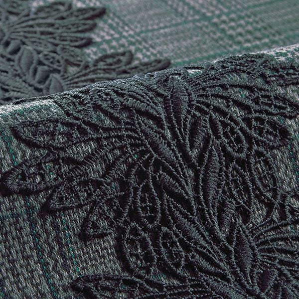 BELLUNA（ベルーナ）の「レース使いチェックジャカードプルオーバー（カットソー）」｜詳細画像