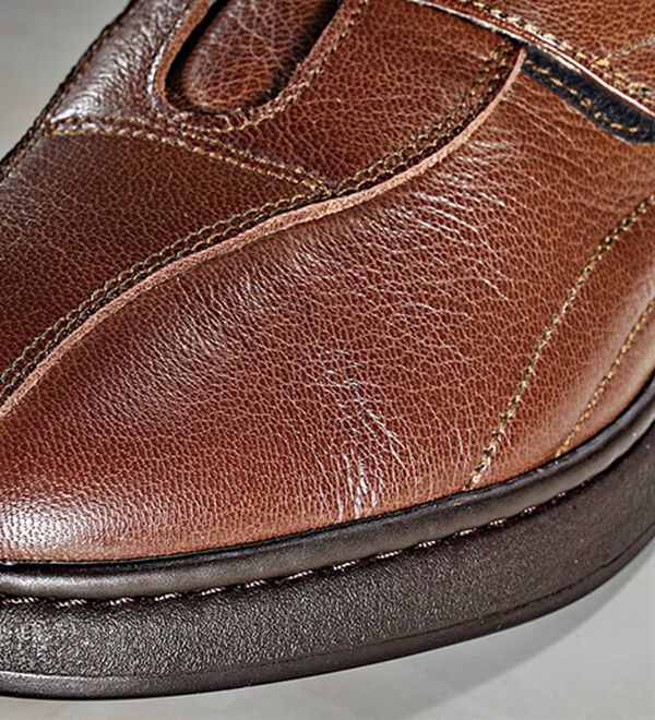 「ソフト牛革　日本製快適ウォーキング（メンズスニーカー）」｜詳細画像