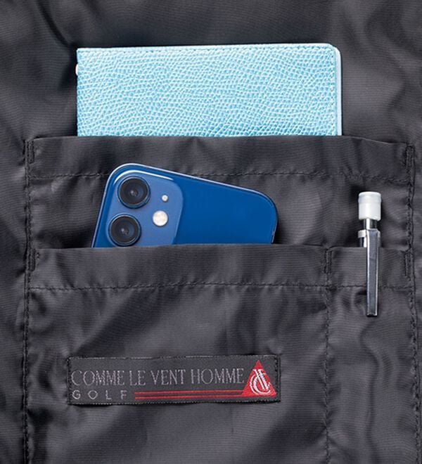 「＜コムルヴァン・オム・ゴルフ＞蓄熱保温のスイングジャケット（メンズダウンジャケット）」｜詳細画像