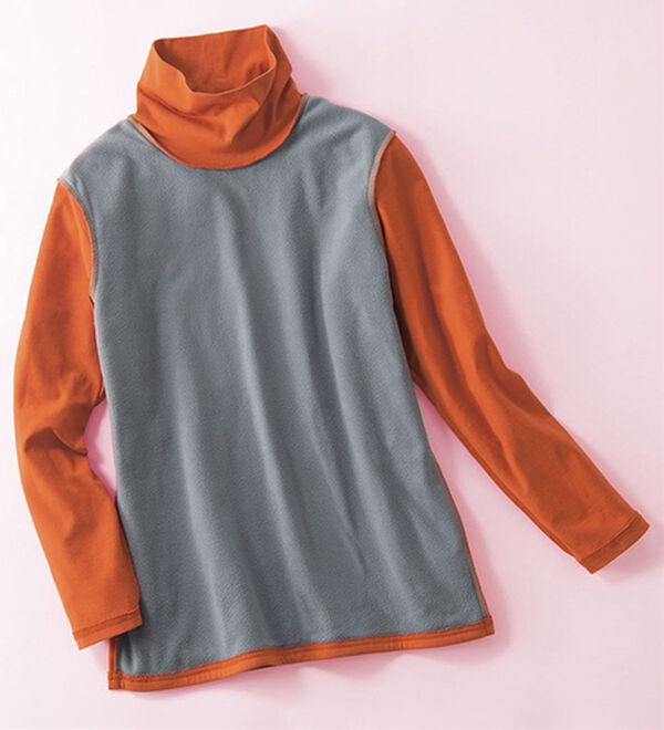 LAVIENNE（ラヴィエンヌ）の「防風＆裏フリースであたたかインナー（肌着・インナーウェア）」｜詳細画像