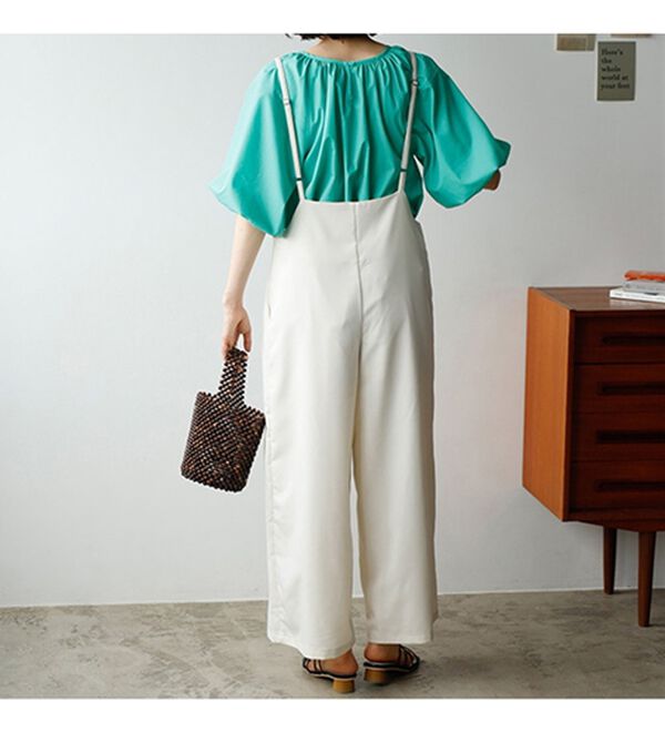 GeeRA（ジーラ）の「パフスリーブギャザーブラウス（ブラウス）」｜詳細画像