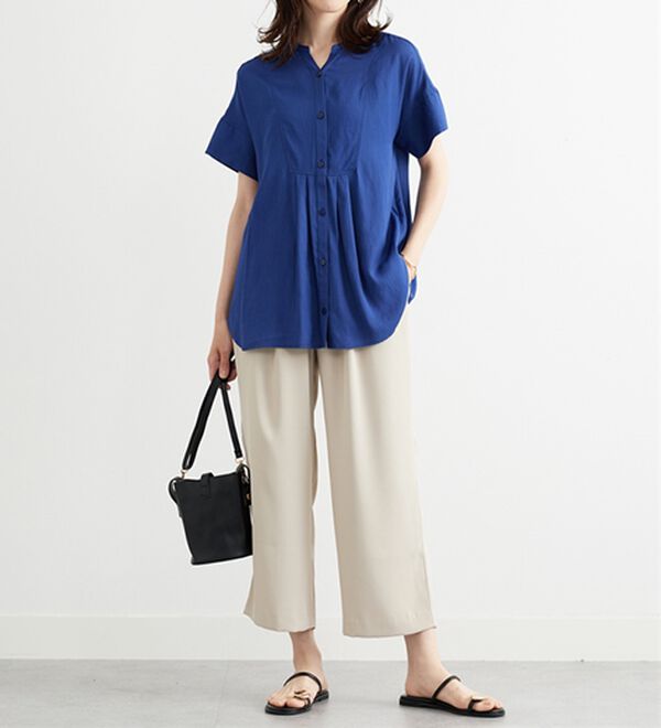 BELLUNA（ベルーナ）の「〈オフィス対応〉ワイドパンツ（ワイドパンツ・ガウチョ）」｜詳細画像