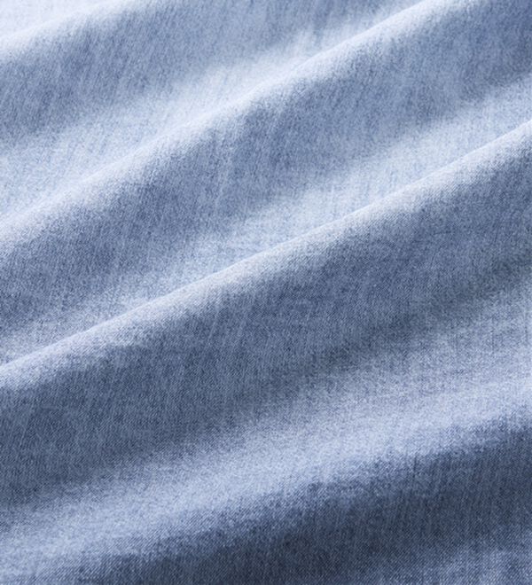 BELLUNA（ベルーナ）の「柔らかシアーデニム素材シャツチュニック（チュニック）」｜詳細画像