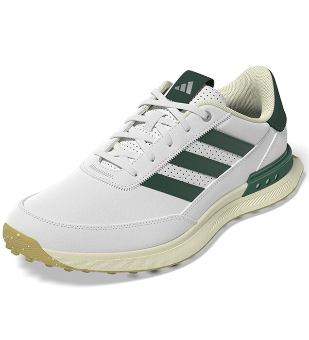 アディダス 美品 使用1回 アディダス スパイクレス ゴルフシューズ