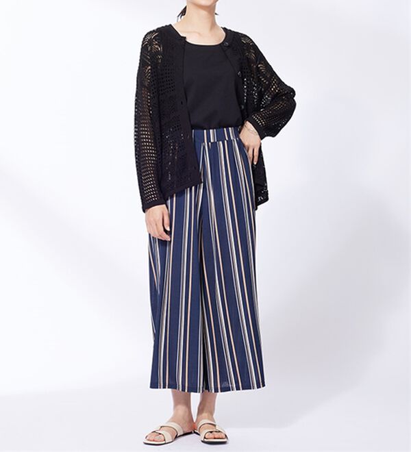 BELLUNA（ベルーナ）の「透かし編ニットカーディガン（ニットカーディガン）」｜詳細画像