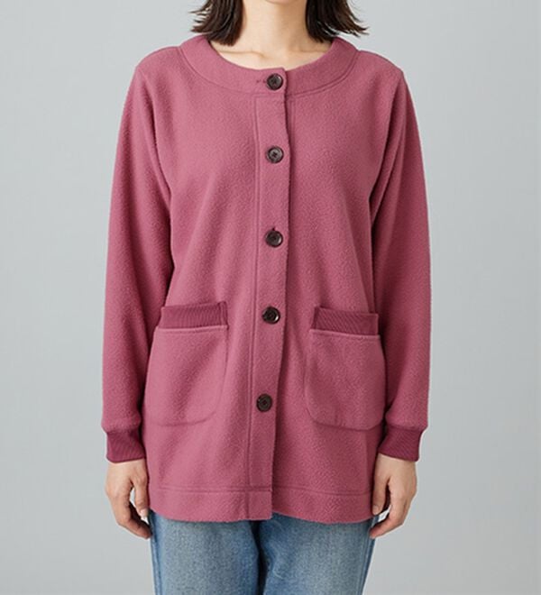 BELLUNA（ベルーナ）の「毎日着られる！快適フリースジャケット（セットアップ）」｜詳細画像