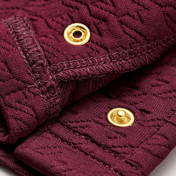 BELLUNA（ベルーナ）の「【２枚組】千鳥柄キルトジャカードジャンパースカート（ジャンパースカート）」｜詳細画像