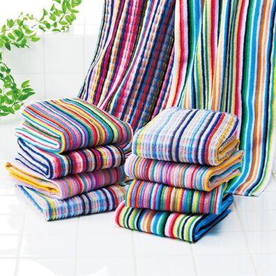 「今治産カラフルタオルセット（タオル）」