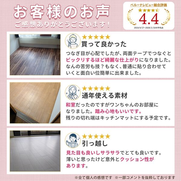 iellio（イエリオ）の「多機能クッションフロアシート＜簡単ロール式・フローリング調・防水・はっ水・日本製・抗菌・防カビ・防炎＞（カーペット）」｜詳細画像