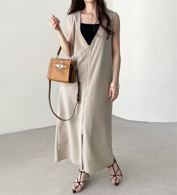 SIZA MODERN ジレワンピース