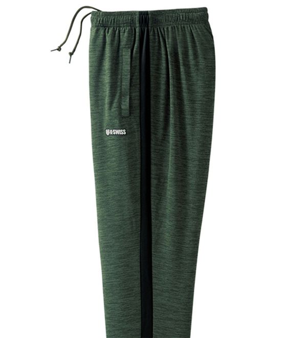 「【３本組】＜ケー・スイス＞杢スラブライン使いジョガーパンツ（メンズイージーパンツ）」｜詳細画像