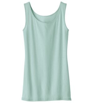 LAVIENNE（ラヴィエンヌ）の「さらりラボ！綿１００％涼しいタンクトップインナー（肌着・インナーウェア）」｜ミント