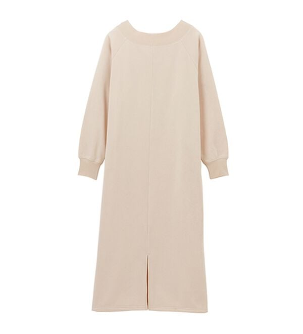 ラッセルノ ゴルフ フード裏ボア ハーフジップ ワンピース ピンク サイズ1 ラッセルノ ゴルフ フード裏ボア ハーフジップ ワンピース ピンク