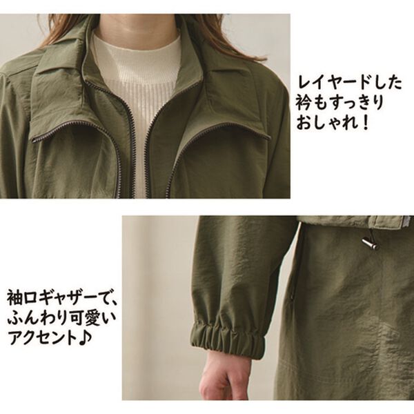 BELLUNA（ベルーナ）の「ビンテージ調素材ベスト付３ｗａｙ着回しライトコート（ロングコート）」｜詳細画像