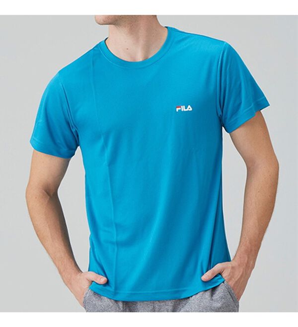 「＜フィラ＞ドライメッシュシャツ半袖・袖無し（メンズＴシャツ）」｜詳細画像
