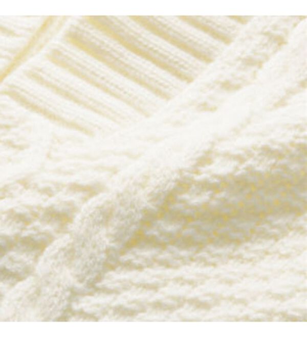 RANAN（ラナン）の「ニットドッキングプリーツブラウス（ブラウス）」｜詳細画像