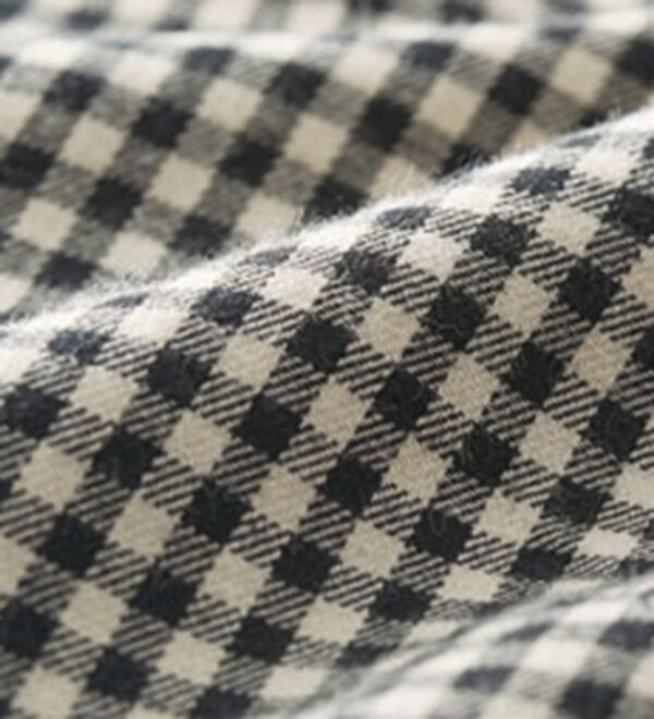 BELLUNA（ベルーナ）の「＜＆ｃｏｃｏｃｈｉ＞ニット切替チェック柄ワンピース（ドッキングワンピース）」｜詳細画像