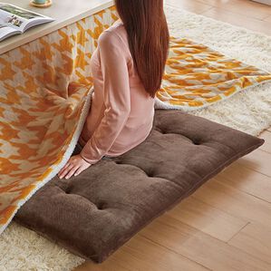 「固わた入りボリュームソファパッド（ソファパッド）」｜ブラウン