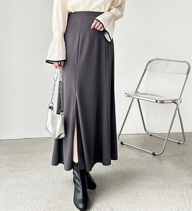 GeeRA（ジーラ）の「スリットマーメイドフレアスカート（ロングスカート）」