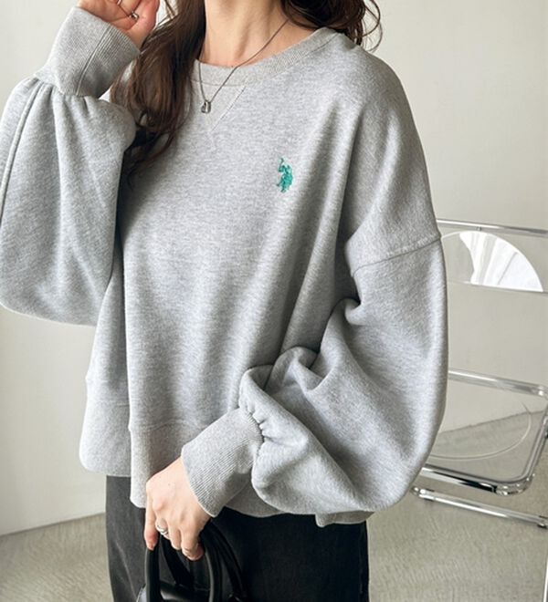 GeeRA（ジーラ）の「【Ｕ．Ｓ．ＰＯＬＯ　ＡＳＳＮ】ショートスウェット（トレーナー・スウェット）」｜詳細画像