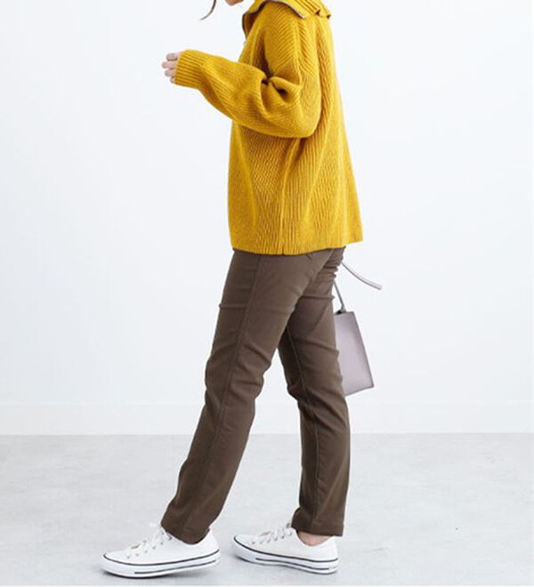 BELLUNA（ベルーナ）の「あったか裏トリコットストレッチパンツ（フルレングスパンツ）」｜詳細画像