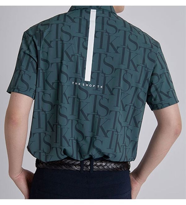 「＜ザ　ショップ　ティーケー＞接触冷感デザインポロシャツ（メンズポロシャツ）」｜詳細画像