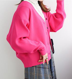 GeeRA（ジーラ）の「コクーンニットカーディガン（ニットカーディガン）」｜詳細画像