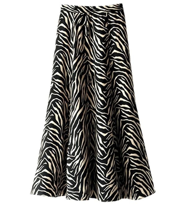 BELLUNA（ベルーナ）の「着映えプリントフレアスカート（ロングスカート）」｜詳細画像