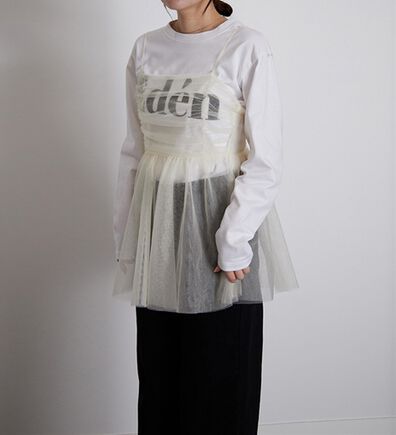 RANAN（ラナン）の「ラメチュールビスチェ（ブラウス）」