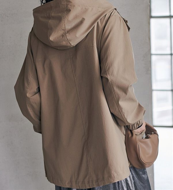 新品♡troisフェイクファースエード　リバーシブルブルゾン Trois trois トロワ ファーフードブルゾン T246-83046