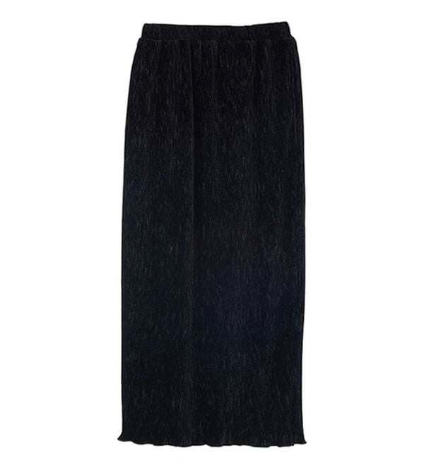 GeeRA（ジーラ）の「すっきり見え！ベロアプリーツロングスカート（ロングスカート）」｜詳細画像