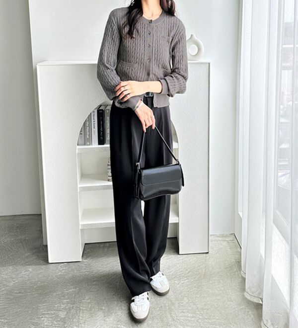 GeeRA（ジーラ）の「ミニケーブルニットカーディガン（その他カーディガン）」｜詳細画像