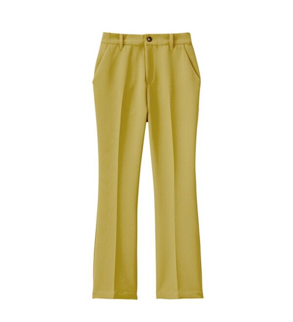 GeeRA（ジーラ）の「楽ちん＆キレイ見え美脚フレアーパンツ（フルレングスパンツ）」｜詳細画像