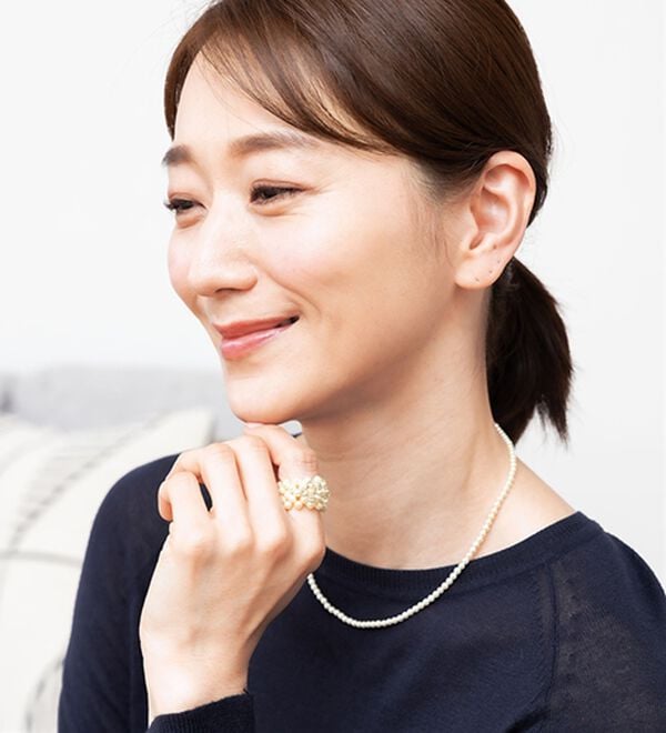 ルフラン（ルフラン）の「＜淡水パールヴェールジュエリー＞ネックレス（ネックレス・ペンダント）」｜詳細画像