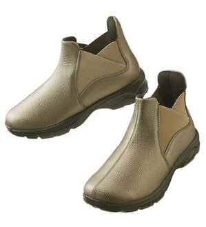 ルフラン（ルフラン）の「スッと履けるウォーキングシューズ・ブーツ＜ラシーナコンフォート＞（スニーカー）」｜ブーツ（ブロンズ）