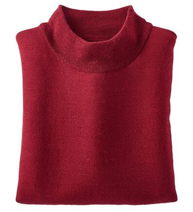 BELLUNA（ベルーナ）の「洗える！メリノウール１００％ハイネックセーター（ニット・セーター）」