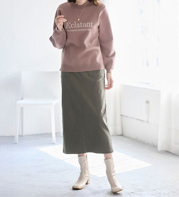 BELLUNA（ベルーナ）の「走れる！体型カバーナロースカート（ロングスカート）」｜詳細画像