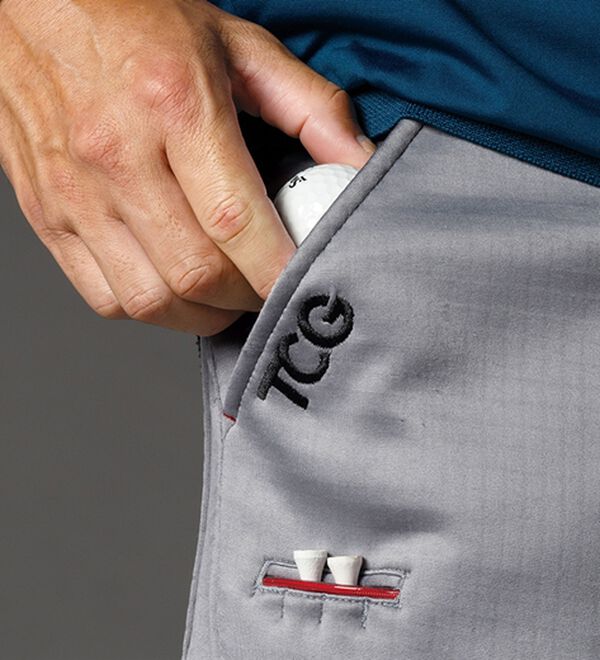 「＜トランスコンチネンツゴルフ＞タイツいらずの裏フリースゴルフパンツ（メンズチノパンツ）」｜詳細画像