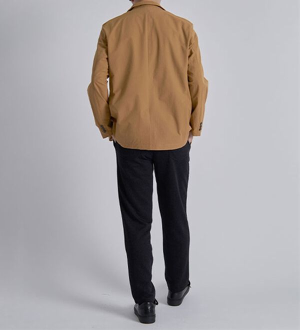 「＜ダンロップ・リファインド＞さらっと軽快サッカーテーラード（メンズジャケット）」｜詳細画像