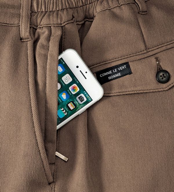 「＜コムルヴァン・オム＞お父さんの裏シャギー７得パンツ（メンズフルレングスパンツ）」｜詳細画像