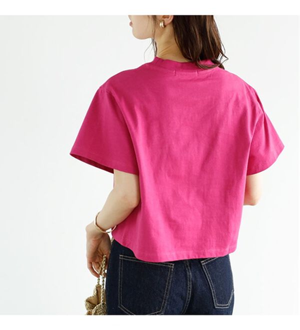 GeeRA（ジーラ）の「【Ｕ．Ｓ．　ＰＯＬＯ　ＡＳＳＮ．】ショート丈Ｔシャツ（Tシャツ）」｜詳細画像