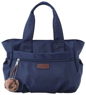 BELLUNA（ベルーナ）の「＜Ｓｏｉｔｔｏ　Ｍｅ＞Ａ４も入る軽量手提げ（トートバッグ）」｜ネイビー